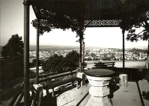 Bonndorf Schwarzwald Blick ueber Bonndorf Kat. Bonndorf