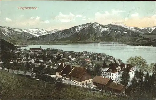 Tegernsee Panorama Kat. Tegernsee