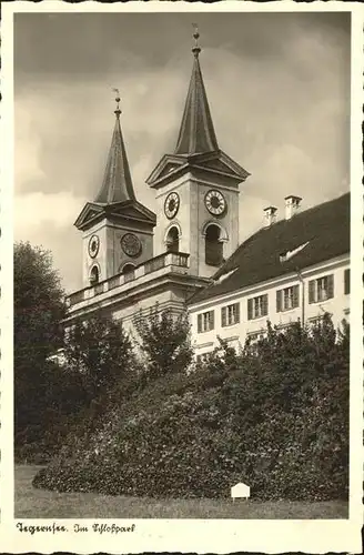 Tegernsee Im Schlosspark Schloss Kat. Tegernsee