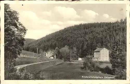 Bonndorf Schwarzwald Kindererholungsheim Steinabad Kat. Bonndorf