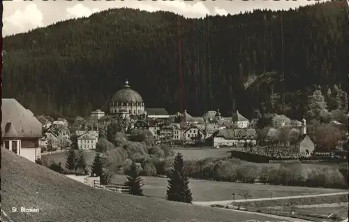 St Blasien Ortsblick mit Dom Kat. St. Blasien