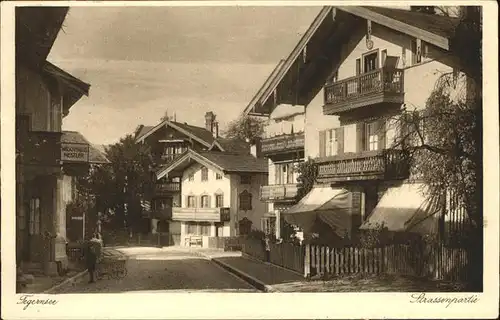 Tegernsee Strassenpartie Kat. Tegernsee