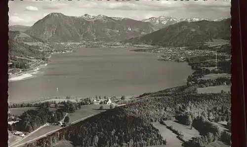 Tegernsee Fliegeraufnahme Kat. Tegernsee