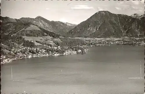 Tegernsee Fliegeraufnahme Kat. Tegernsee