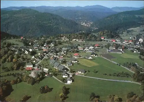 Haeusern Schwarzwald Fliegeraufnahme Kat. Haeusern