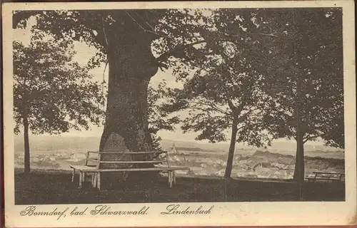 Bonndorf Schwarzwald Lindenbuck Kat. Bonndorf