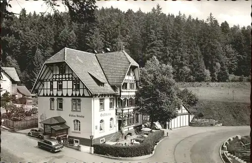 Bonndorf Schwarzwald Gasthaus Steinasaege Kat. Bonndorf