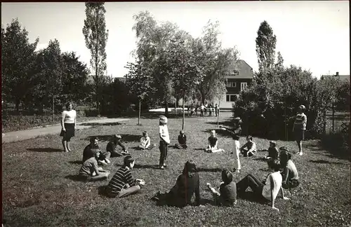 Bonndorf Schwarzwald Kinderheim Jahnen Blindekuhspiel Kat. Bonndorf