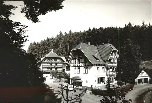 Bonndorf Schwarzwald Gasthaus Pension Kat. Bonndorf