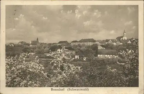Bonndorf Schwarzwald Panorama Kat. Bonndorf