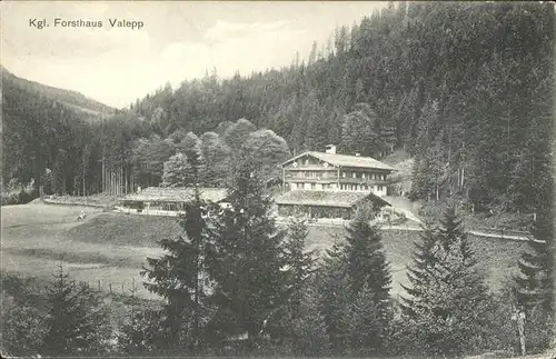 Valepp Kgl Forsthaus Kat. Schliersee