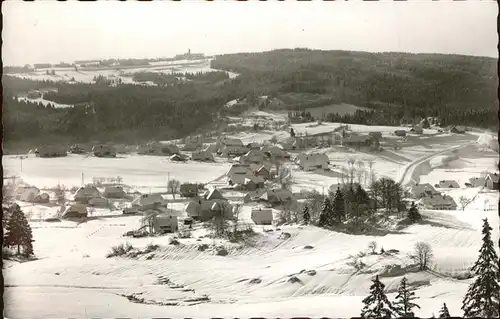 Haeusern Schwarzwald Panorama Kat. Haeusern