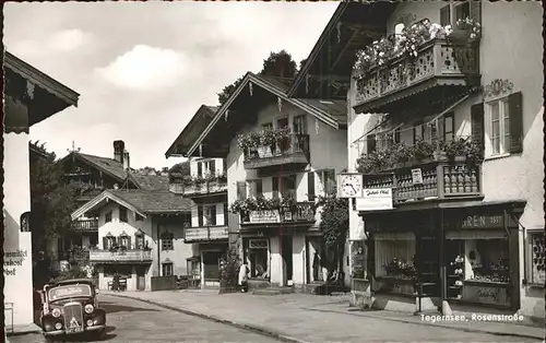 Tegernsee Rosenstrasse Kat. Tegernsee