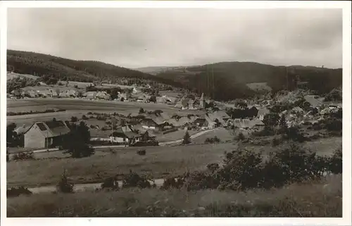 Haeusern Schwarzwald Panorama Kat. Haeusern