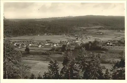 Haeusern Schwarzwald Panorama Kat. Haeusern