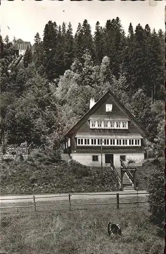 Haeusern Schwarzwald Restaurant Schwarzabruck Kat. Haeusern