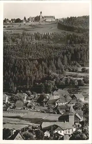 Haeusern Schwarzwald Ortsblick Kirche Kat. Haeusern