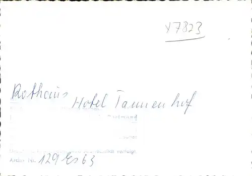 Rothaus Grafenhausen Hotel Tannenhof Kat. Grafenhausen
