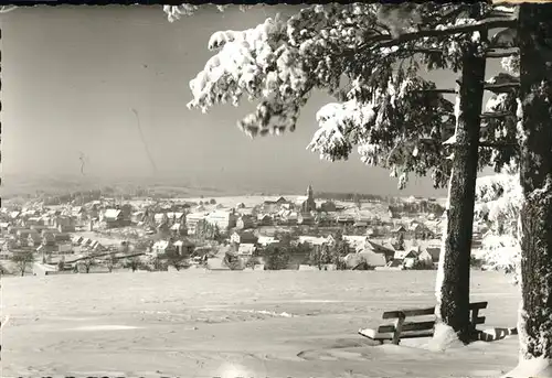 Bonndorf Schwarzwald Panorama Kat. Bonndorf