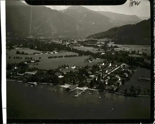 Tegernsee Fliegeraufnahme Kat. Tegernsee