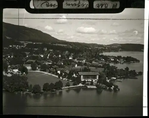 Tegernsee Fliegeraufnahme Kat. Tegernsee