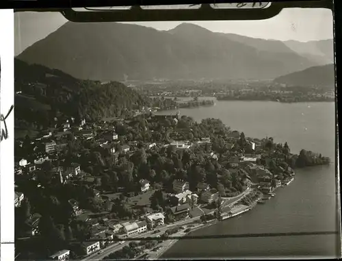 Tegernsee Fliegeraufnahme Kat. Tegernsee