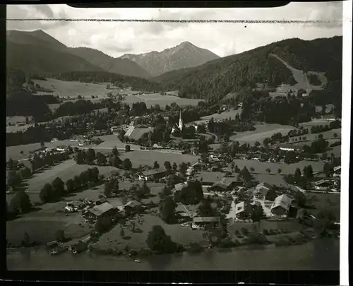 Tegernsee Fliegeraufnahme Kat. Tegernsee