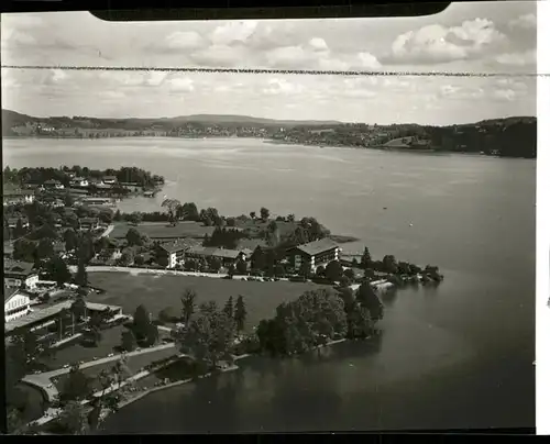 Tegernsee Fliegeraufnahme Kat. Tegernsee