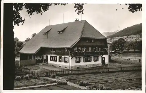 Haeusern Schwarzwald Gasthaus Zumkeller Kat. Haeusern