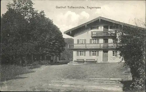 Tegernsee Gasthof Tuftenmuehle Kat. Tegernsee