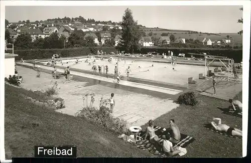 Bonndorf Schwarzwald Freibad Kat. Bonndorf