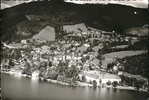 Tegernsee Fliegeraufnahme Kat. Tegernsee