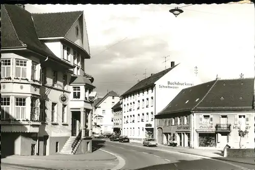 Bonndorf Schwarzwald Strassenpartie Kat. Bonndorf