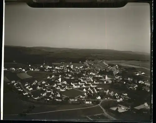 Bonndorf Schwarzwald Fliegeraufnahme Kat. Bonndorf