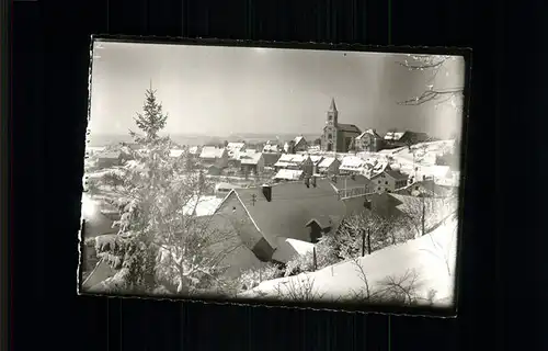 Bonndorf Schwarzwald Fliegeraufnahme Kat. Bonndorf