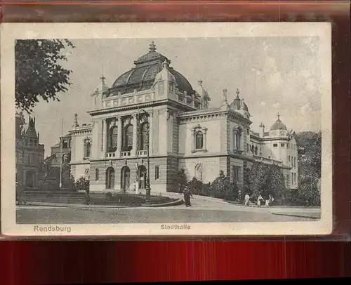 Theatergebaeude Rendsburg Stadthalle Kat. Gebaeude