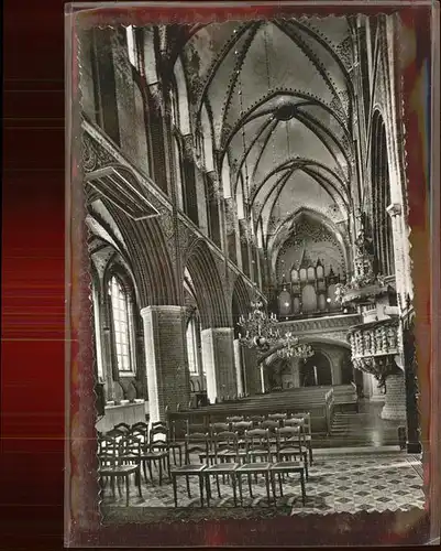 Kirchenorgel Buxtehude Inneres Kirche Kat. Musik