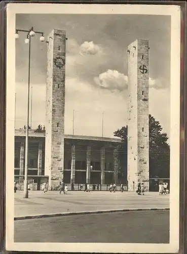 Stadion Berlin Reichssportfeld Osttor Kat. Sport