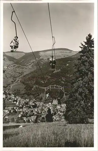 Sessellift Todtnau Ski Lift Sommer Kat. Bahnen