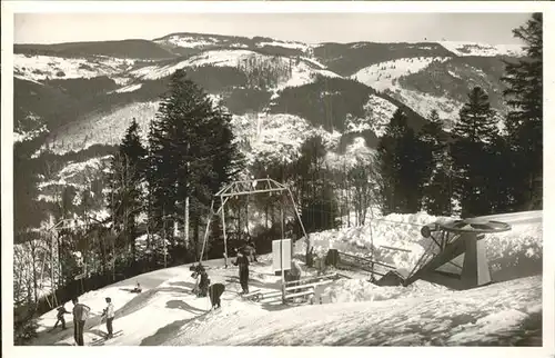 Sessellift Todtnau Winter Skifahren Kat. Bahnen