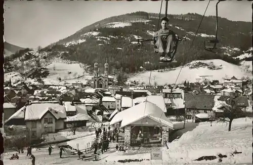 Sessellift Skifahren Todtnau Kat. Bahnen