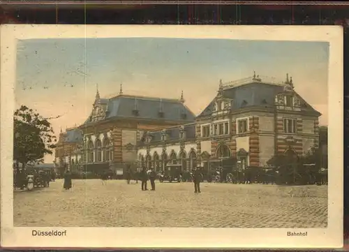 Bahnhof Duesseldorf Kat. Eisenbahn