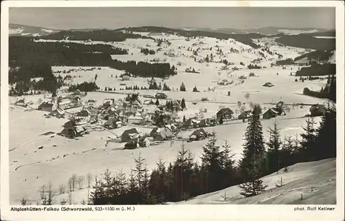 Schwarzwald Altglashuetten Falkau Kat. Regionales