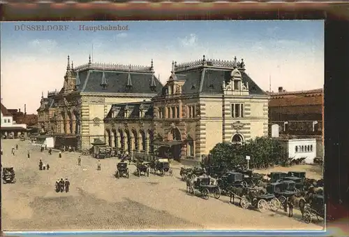 Bahnhof Duesseldorf Hauptbahnhof Kat. Eisenbahn