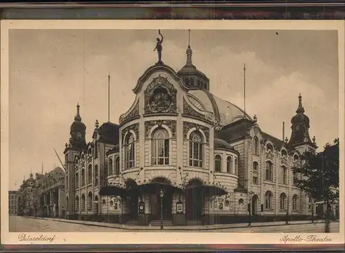 Theatergebaeude Duesseldorf Apollo Theater Kat. Gebaeude