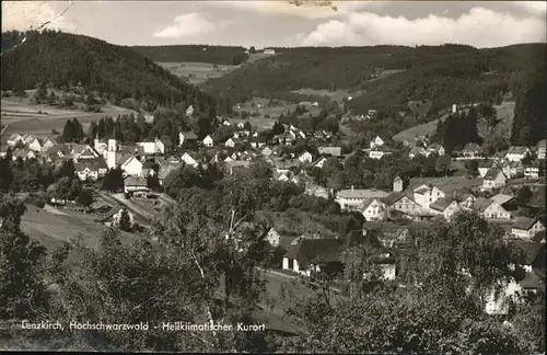 Lenzkirch Panorama Hoehenluftkurort Kat. Lenzkirch