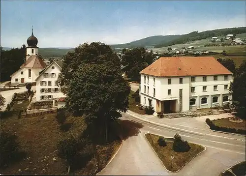 Kappel Lenzkirch Ortsstrasse Kirche DRK Muettererholungsheim Kat. Lenzkirch