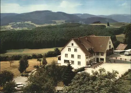 Kappel Lenzkirch Gasthaus Pension Straub Kat. Lenzkirch