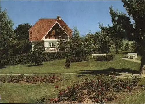 Kappel Lenzkirch Pension Fernblick Reh Kat. Lenzkirch