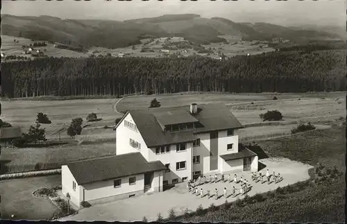 Kappel Lenzkirch Kinderkurheim Sonnhalde Kurort Fernblick Kat. Lenzkirch